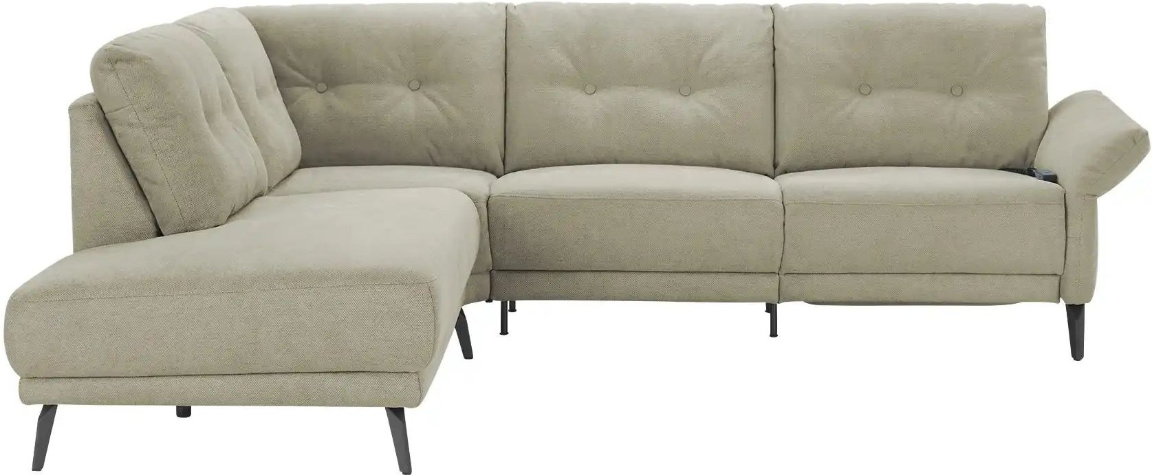 Jette Home Ecksofa Scope ¦ grün ¦ Maße (cm): B: 258 H: 88 T: 221.0 Polstermöbel > Sofas > Ecksofas - Höffner
