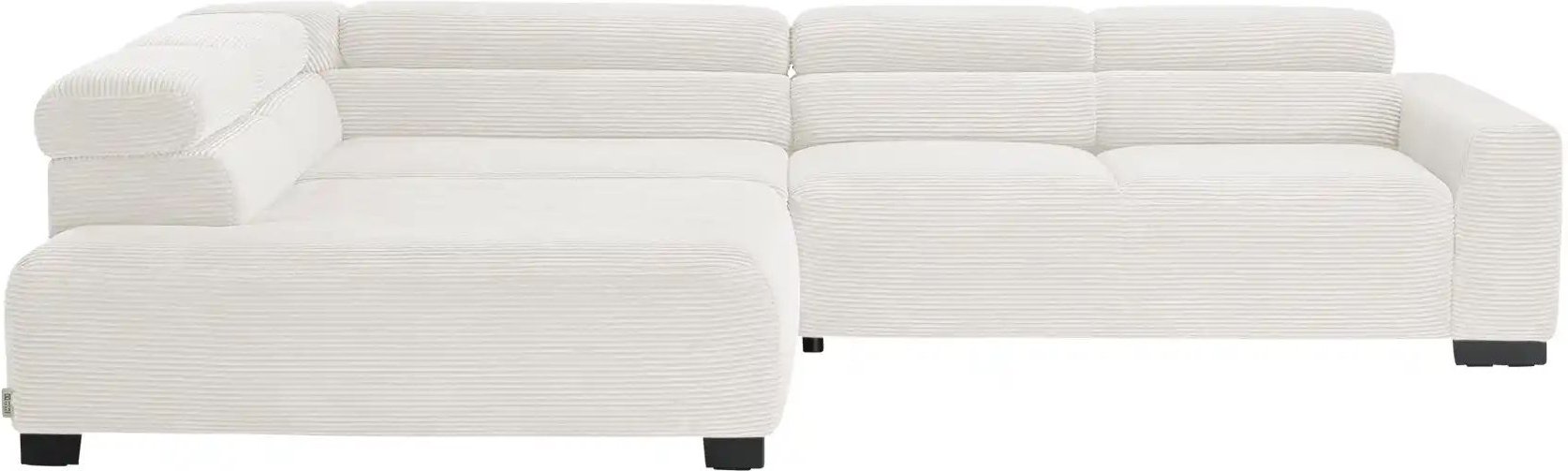 Thumbnail - Jette Home Ecksofa aus Cord Jette Flirt ¦ rosa/pink ¦ Maße (cm): B: 311 H: 84 T: 219.0 Polstermöbel > Sofas > 3-Sitzer -...