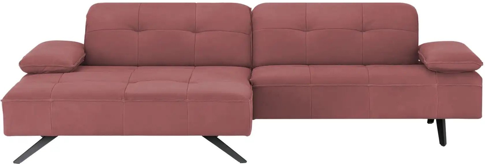 JOOP! Ecksofa 8111 Square ¦ rot ¦ Maße (cm): B: 282 H: 78 Polstermöbel > Sofas > Ecksofas - Höffner
