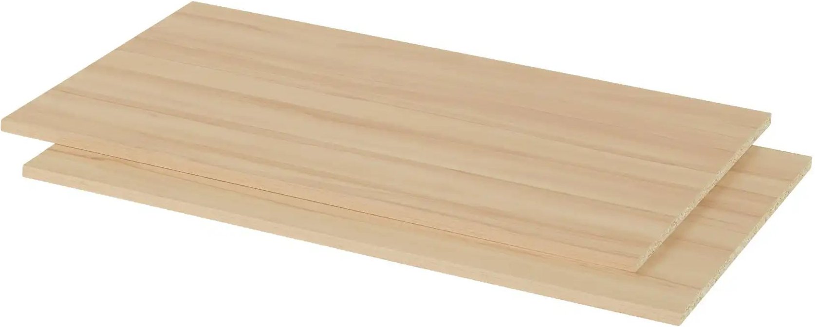 smart Einlegeböden 2er-Set Oslo ¦ holzfarben ¦ Maße (cm): B: 96 H: 1,8 T: 55.0 Sonstiges Zubehör - Höffner