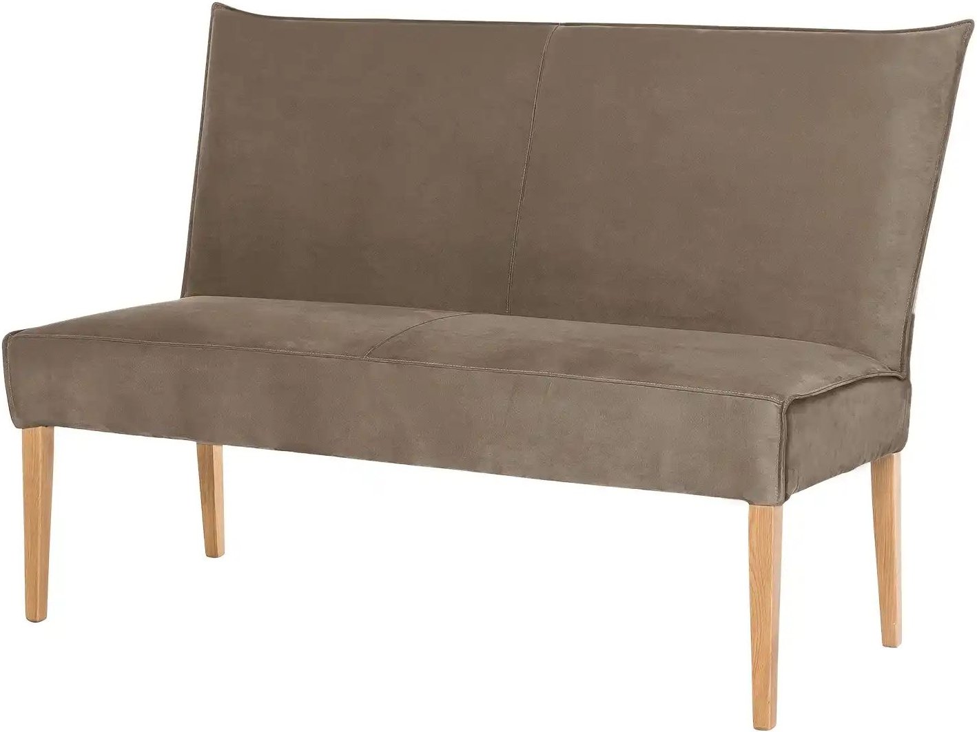 Woodford Polsterbank mit hoher Lehne Gerda ¦ braun ¦ Maße (cm): B: 143 H: 101 T: 69.0 Bänke > Einzelbänke - Höffner