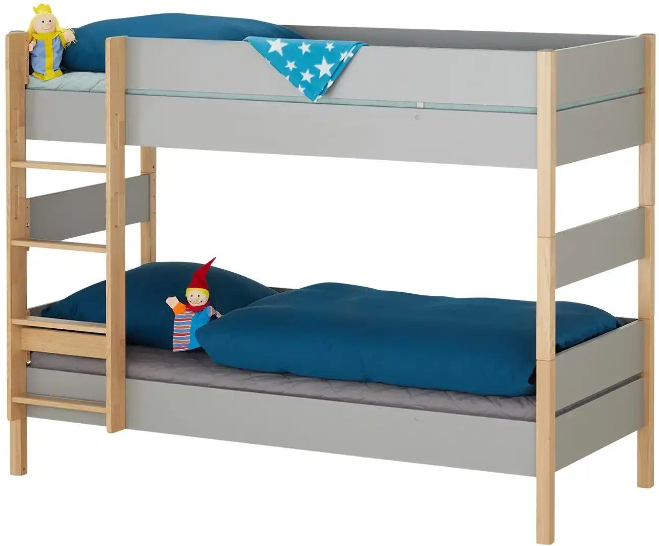 PAIDI Etagenbett mit gerader Leiter  Sten ¦ holzfarben ¦ Maße (cm): B: 105,6 H: 160,6 Betten > Bettgestelle - Höffner