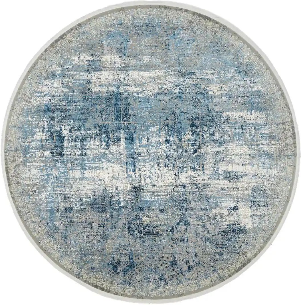 Musterring Teppich ¦ grau ¦ Viskose,Synthetische Fasern Ø: 240 Teppiche > Wohnteppiche - Höffner