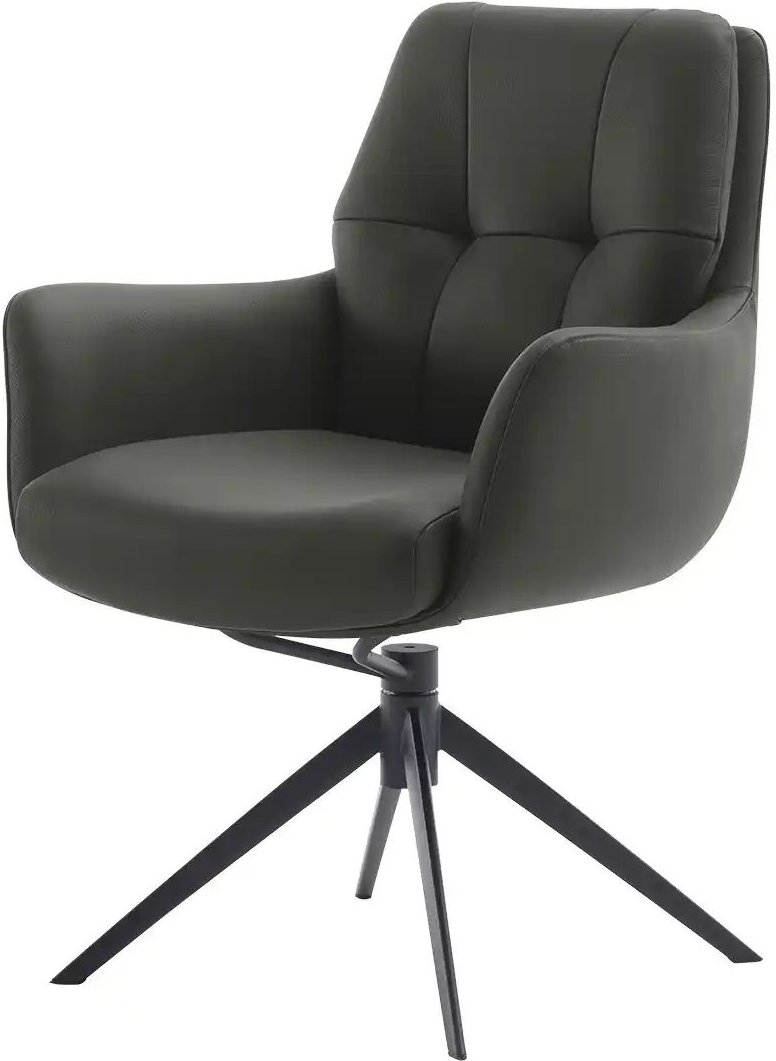 Esszimmerstuhl drehbar Eno ¦ grau ¦ Maße (cm): B: 66 H: 90 T: 69.0 Stühle > Esszimmerstühle > Esszimmerstühle mit Armleh...