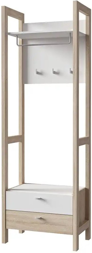 Standregal Hoyvik ¦ holzfarben ¦ Maße (cm): B: 66,4 H: 200,1 T: 41.2 Regale > Standregale - Höffner