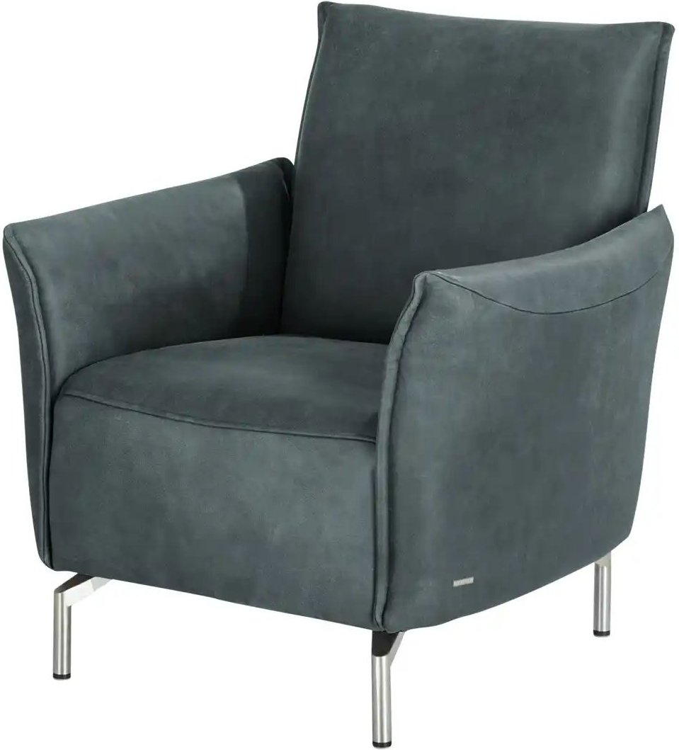 KOINOR Einzelsessel Vanda ¦ blau ¦ Maße (cm): B: 78 H: 87 T: 79.0 Polstermöbel > Sessel > Fernsehsessel - Höffner