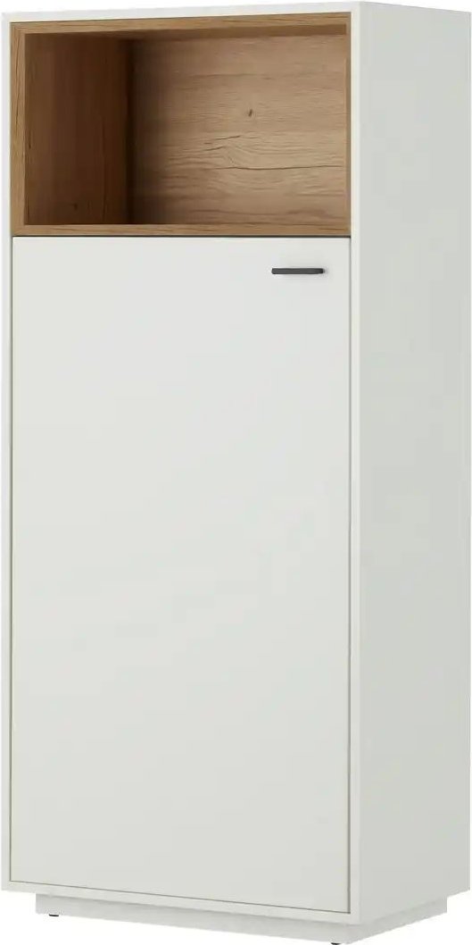 Jette Home Highboard Coruna ¦ weiß ¦ Maße (cm): B: 63 H: 142 T: 38.0 Kommoden & Sideboards > Highboards - Höffner