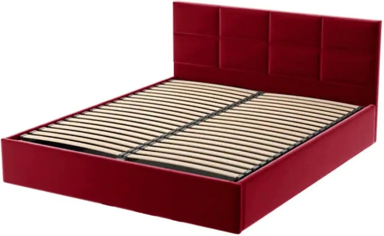 Polsterbett mit Bettkasten Gobi ¦ rot ¦ Maße (cm): B: 209 H: 90 Betten > Polsterbetten - Höffner