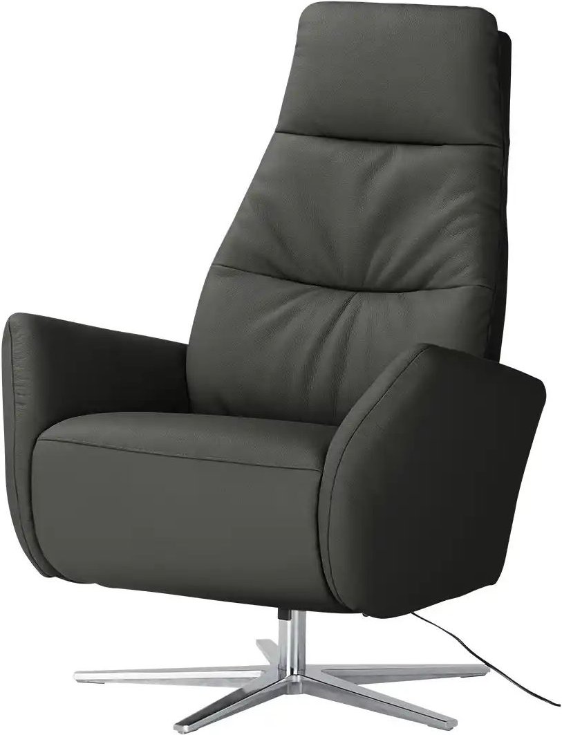 Max Schelling Sessel Elmira ¦ grau ¦ Maße (cm): B: 81 H: 120 T: 92.0 Polstermöbel > Sessel > Fernsehsessel - Höffner