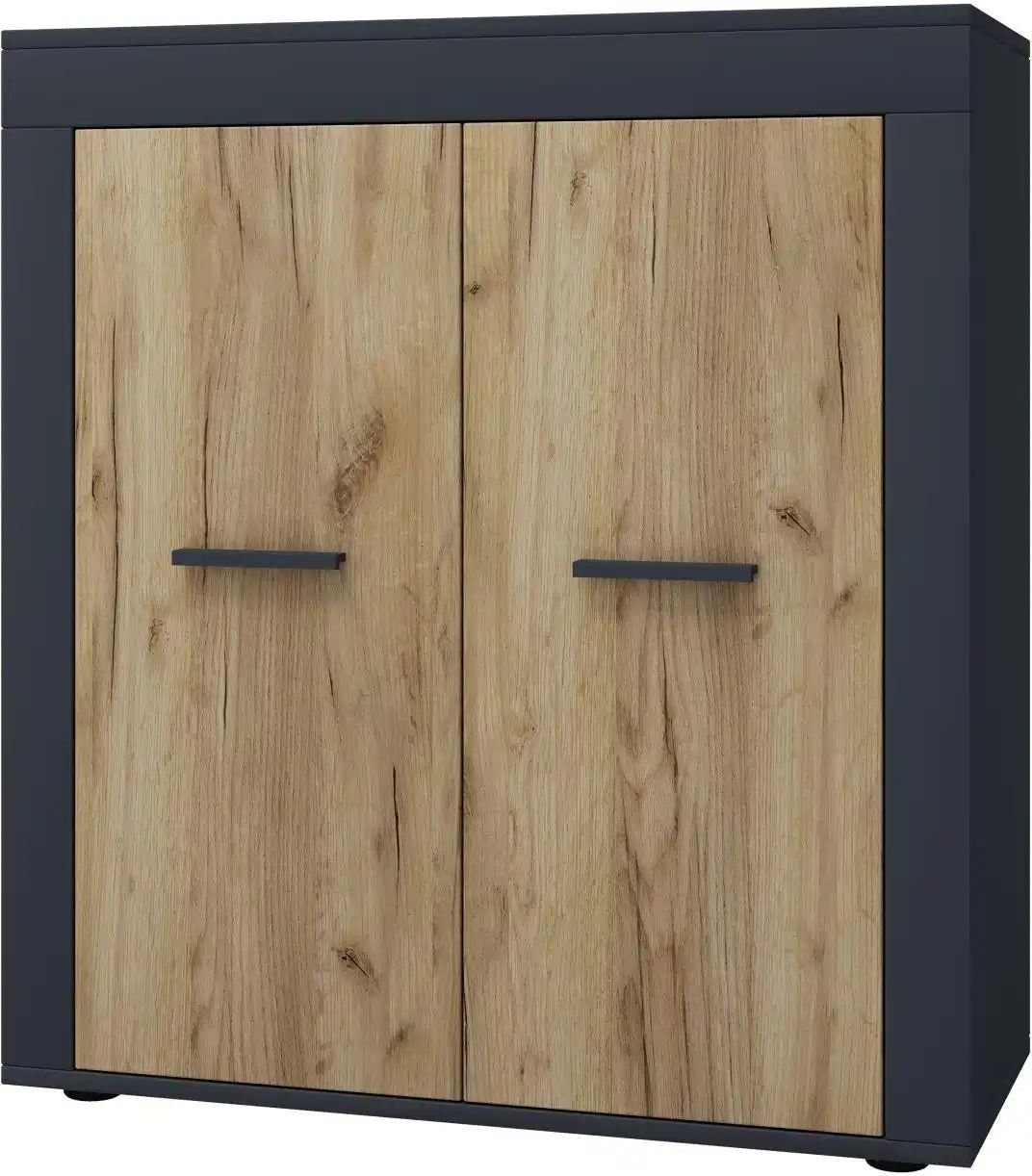 Thumbnail - Kommode Usilo ¦ grau ¦ Maße (cm): B: 80 H: 88,5 Kommoden & Sideboards > Highboards - Höffner