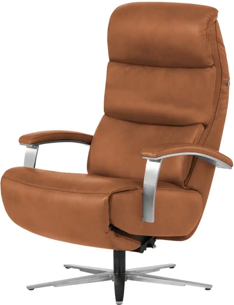 Hukla Ledersessel Florian ¦ orange ¦ Maße (cm): B: 73 H: 115 T: 91.0 Polstermöbel > Sessel > Relaxsessel - Höffner