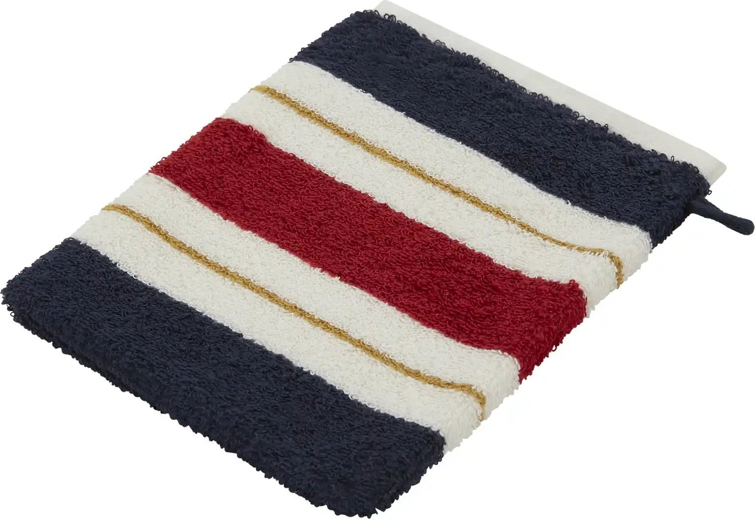 como Waschhandschuh Maritim Streifen ¦ rot ¦ Maße (cm): B: 16 Badtextilien > Handtücher & Badetücher > Handtücher - Höf...