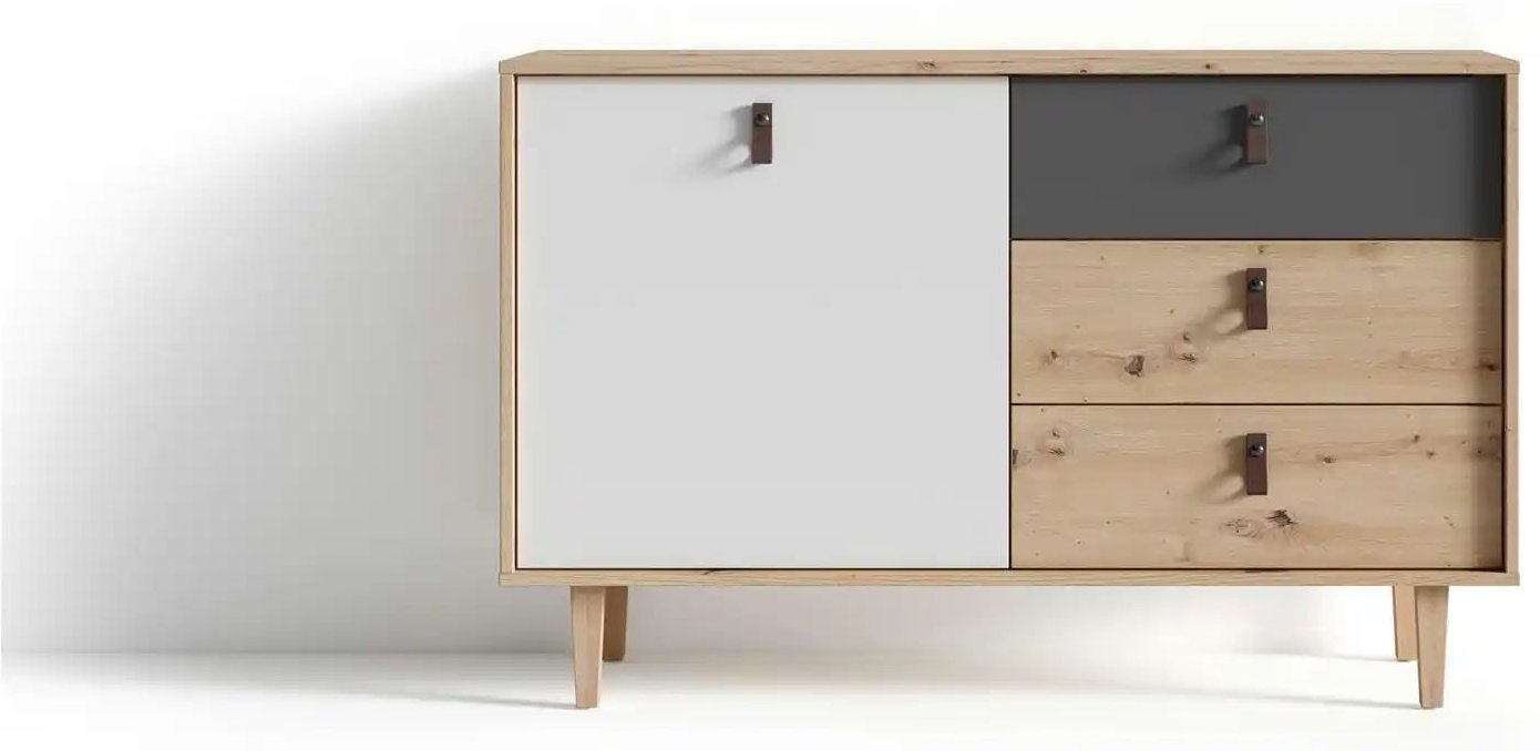 Thumbnail - by Living Sideboard Bill ¦ braun ¦ Maße (cm): B: 120 H: 77 Kommoden & Sideboards > Sideboards - Höffner