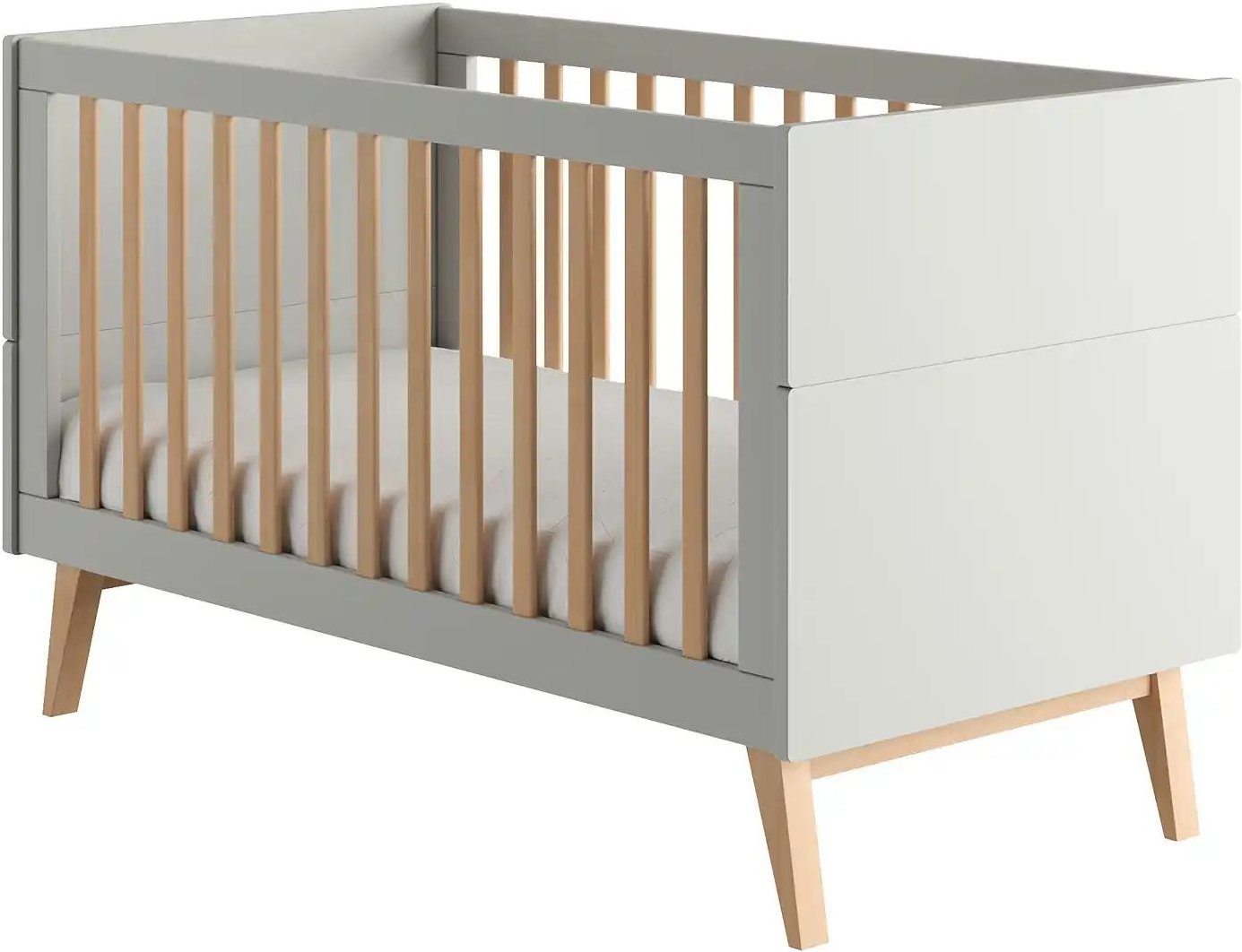 pinio Kinderbett Swing ¦ grau ¦ Maße (cm): B: 76 H: 89,5 Baby > Babymöbel > Babybetten - Höffner