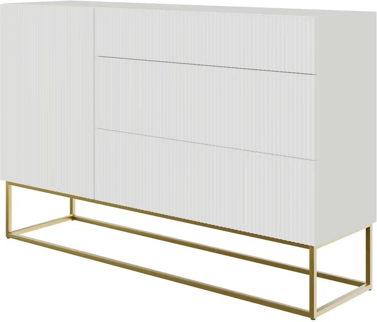 Selsey Sideboard Veldio ¦ weiß ¦ Maße (cm): B: 140 H: 90 Kommoden & Sideboards > Sideboards - Höffner