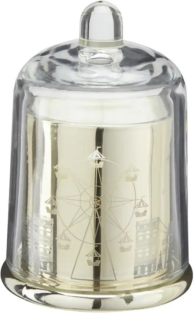HOME STORY Kerze im Glas   ¦ gold ¦ Wachs,Glas ¦ Maße (cm): H: 15  Ø: 10 Weihnachten - Höffner