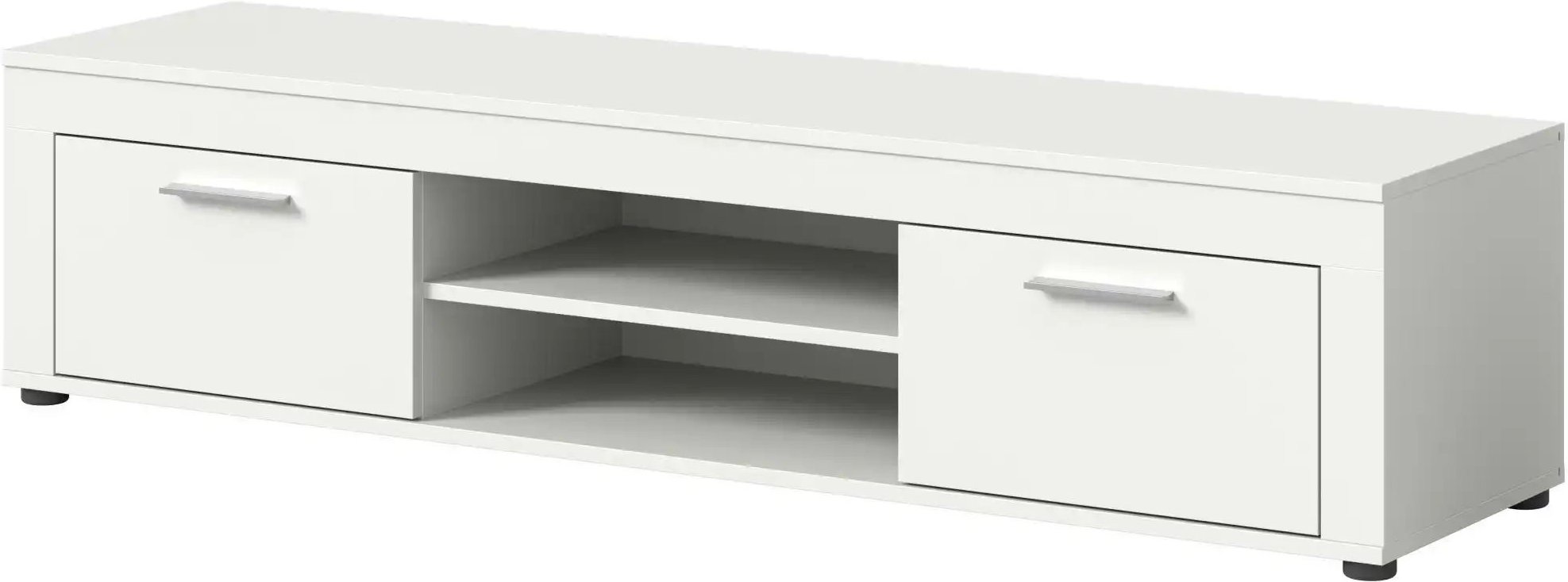 Lowboard Bardenas ¦ weiß ¦ Maße (cm): B: 160 H: 37 T: 40.0 Kommoden & Sideboards > Lowboards - Höffner