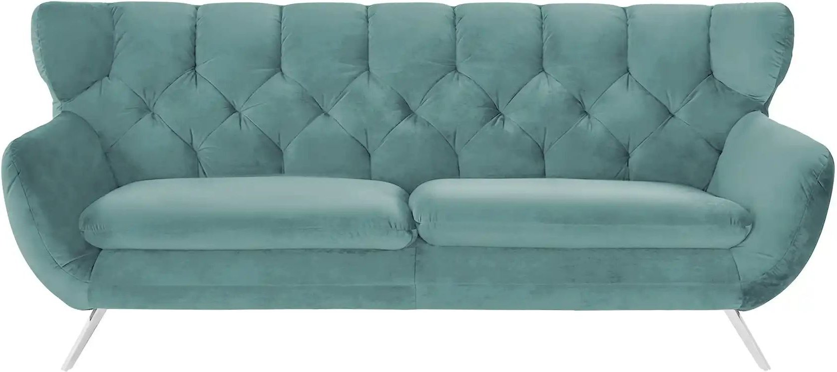 Jette Home Sofa Caldara ¦ blau ¦ Maße (cm): B: 225 H: 94 T: 95.0 Polstermöbel > Sofas > 3-Sitzer - Höffner