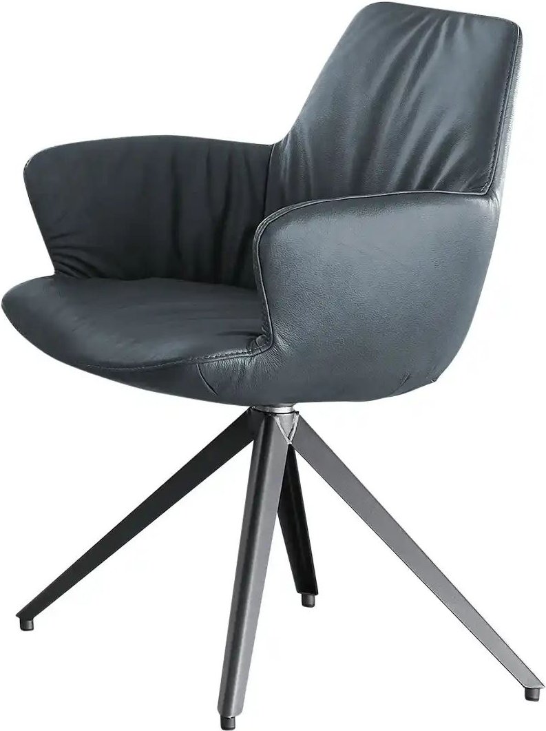 Armlehnstuhl Maple ¦ blau ¦ Maße (cm): B: 60 H: 87 T: 62.0 Stühle > Esszimmerstühle > Esszimmerstühle mit Armlehnen - H...