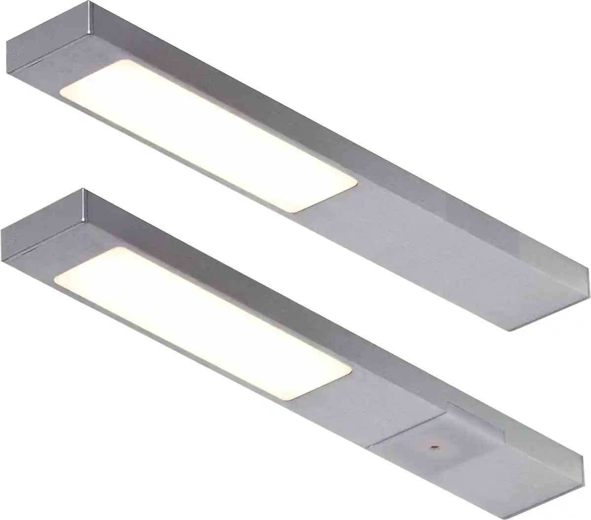 LED Leuchten 2er-Set NEOPLAN ¦ silber Lampen & Leuchten > Möbelleuchten - Höffner