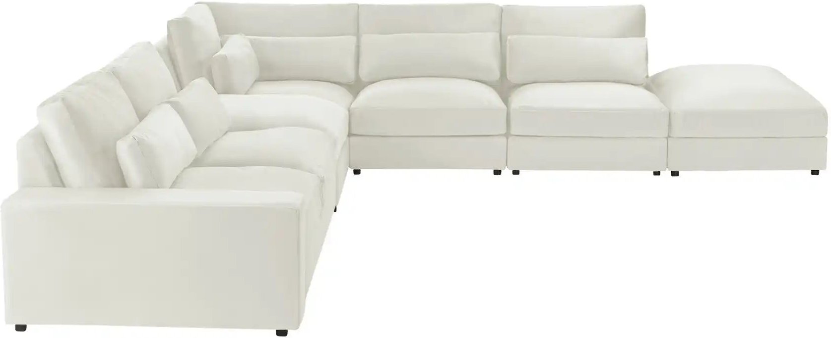 Thumbnail - Ecksofa Branna ¦ beige ¦ Maße (cm): B: 412 H: 88 T: 386.0 Polstermöbel > Sofas > Modulsofas - Höffner