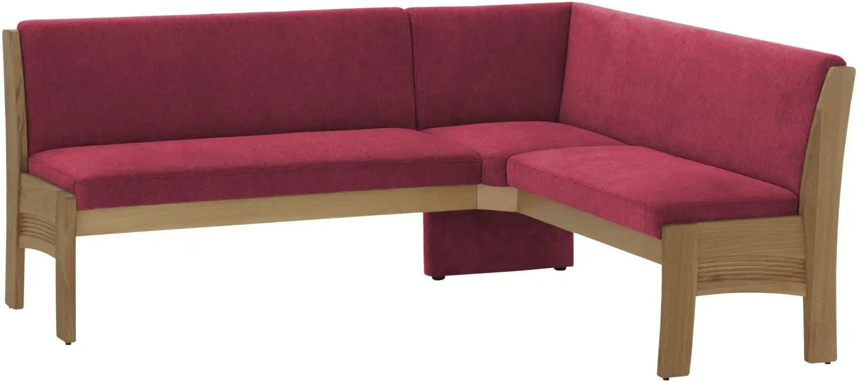 Eckbank mit Stauraum Toledo ¦ rot ¦ Maße (cm): B: 203 H: 87 T: 163.0 Bänke > Eckbänke - Höffner