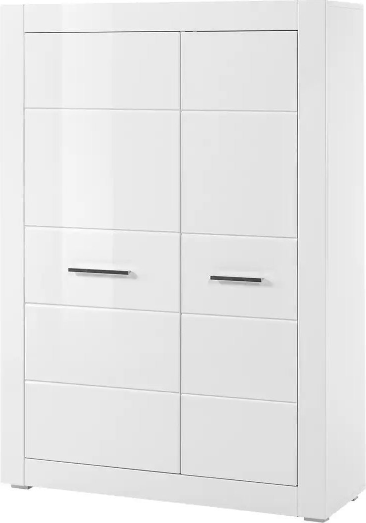 Highboard Bristol ¦ weiß ¦ Maße (cm): B: 100 H: 142 T: 35.0 Kommoden & Sideboards > Highboards - Höffner