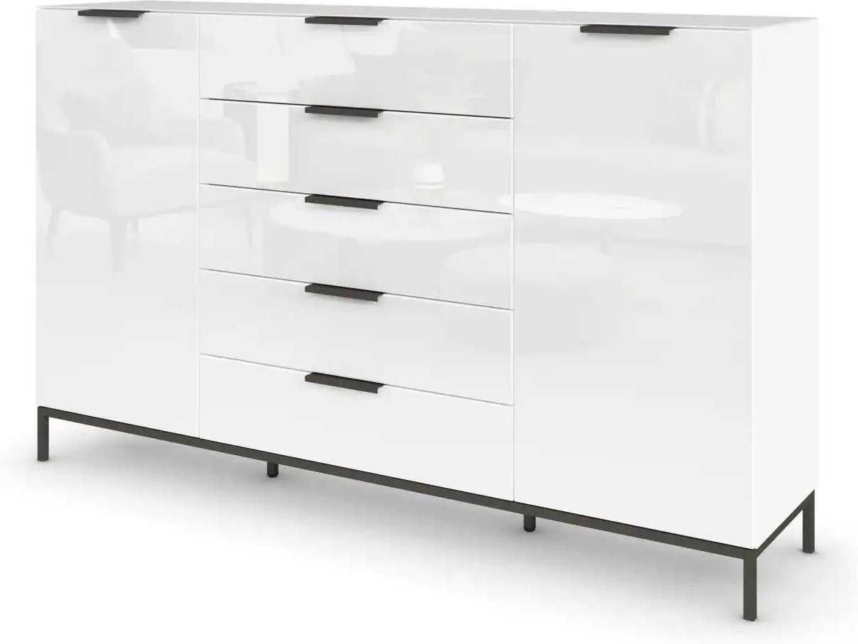 Highboard Flipp ¦ weiß ¦ Maße (cm): B: 180 H: 110 Kommoden & Sideboards > Highboards - Höffner