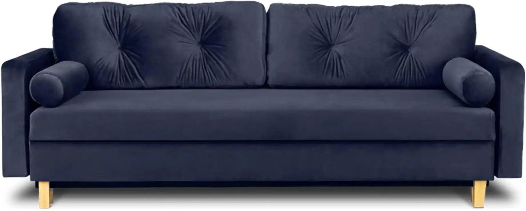 KONSIMO Einzelsofa  Eriso ¦ blau ¦ Maße (cm): B: 220 H: 80 Polstermöbel > Sofas > 3-Sitzer - Höffner