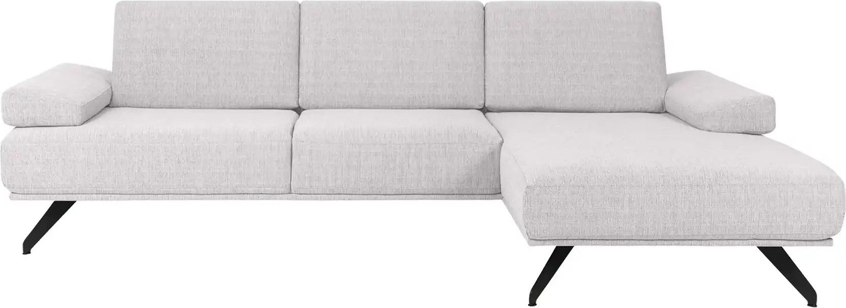 SOHO Ecksofa Gemma ¦ grau ¦ Maße (cm): B: 282 H: 84 T: 166.0 Polstermöbel > Sofas > 3-Sitzer - Höffner