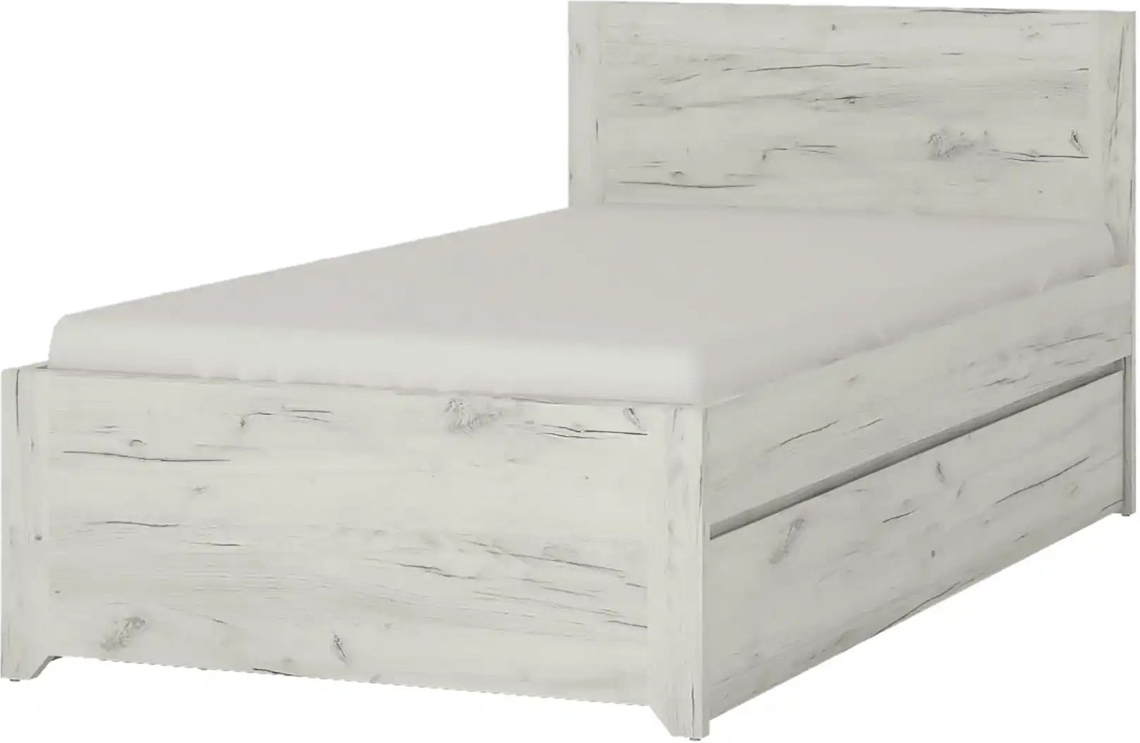 Bett  Angel ¦ weiß ¦ Maße (cm): B: 95,8 H: 80,5 Betten > Bettgestelle - Höffner