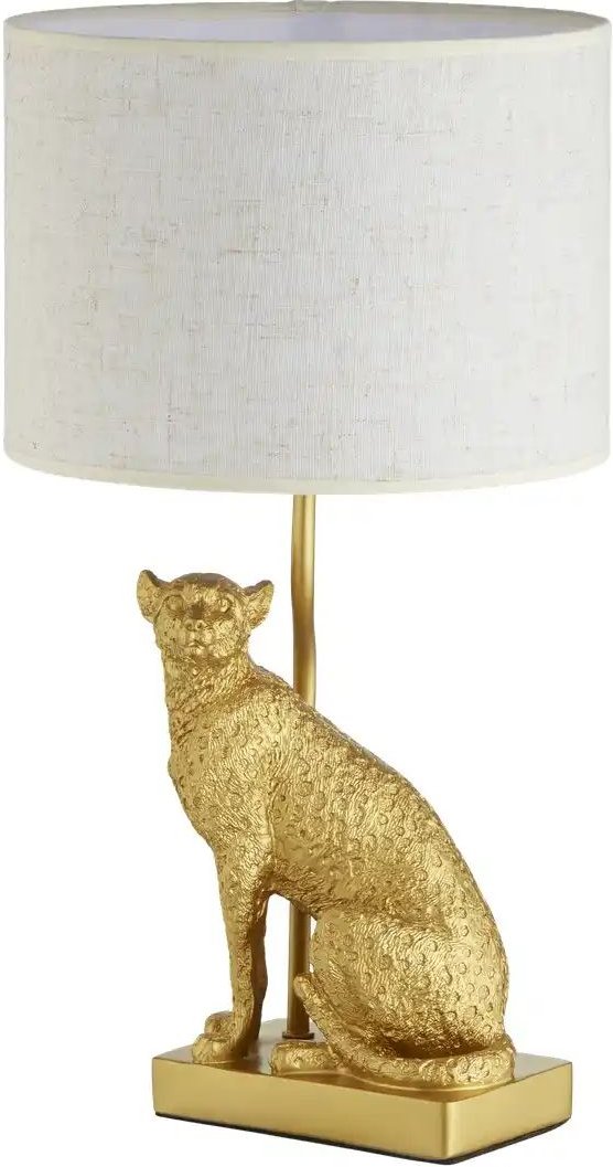 Jette Home Tischleuchte ¦ gold ¦ Maße (cm): H: 47,5 Ø: 25 Lampen & Leuchten > Tischlampen - Höffner