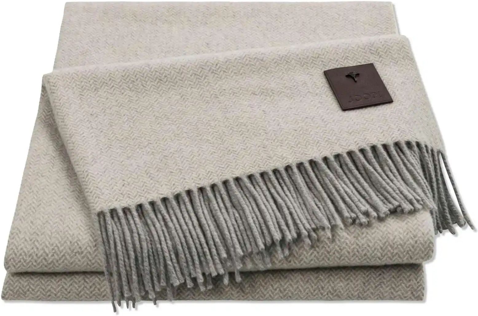 Thumbnail - JOOP! Wohndecke Fine Elegant ¦ silber ¦ Kaschmir ¦ Maße (cm): B: 140 H: 1 Dekokissen & Decken > Kuscheldecken & Wohnde...