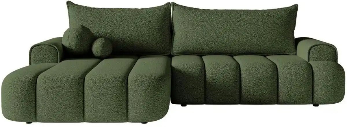 Thumbnail - Selsey Ecksofa mit Schlaffunktion Dandelino ¦ grün ¦ Maße (cm): B: 275 H: 80 Polstermöbel > Sofas > Ecksofas - Höffner