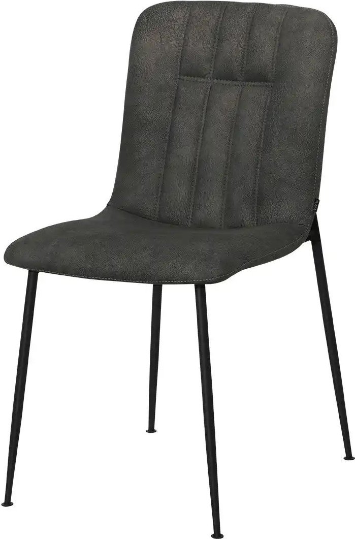 uno Esszimmerstuhl Loreto ¦ grau ¦ Maße (cm): B: 44,5 H: 81,5 T: 57.5 Stühle > Küchenstühle > Polster Küchenstühle - Hö...