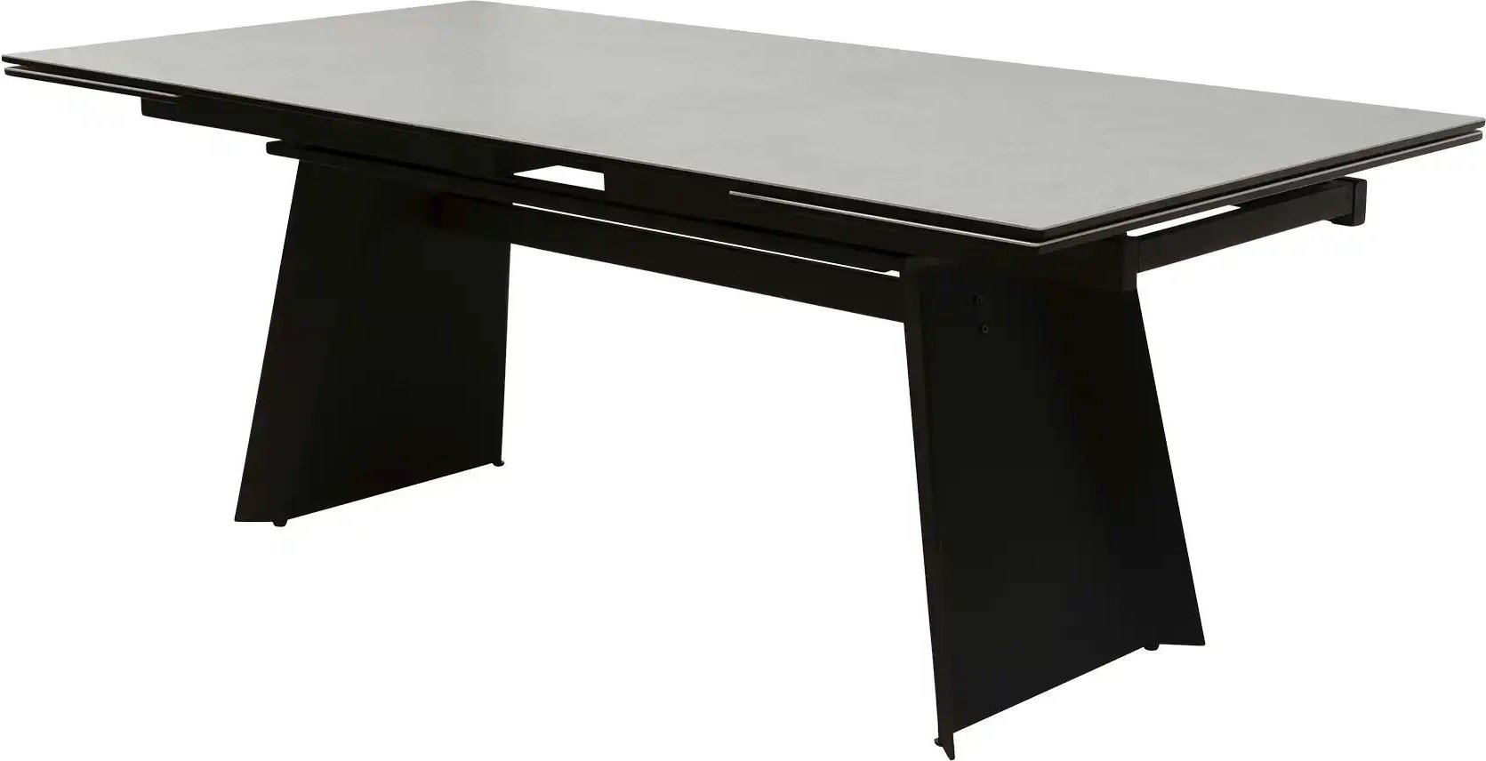 Esstisch Leonora ¦ grau ¦ Maße (cm): B: 100 H: 76 Tische > Esstische > Esstische ausziehbar - Höffner