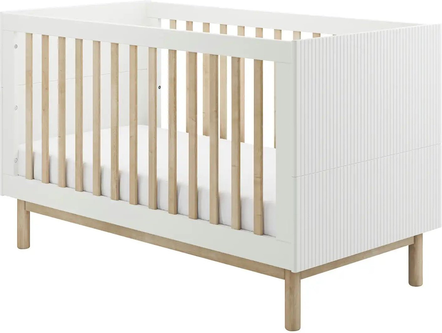 pinio Kombi-Kinderbett Miloo ¦ weiß ¦ Maße (cm): B: 75,2 H: 87,4 Baby > Babymöbel > Babybetten - Höffner