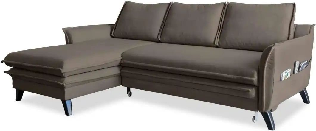 Thumbnail - Miuform Ecksofa mit Schlaffunktion Charming Charlie ¦ braun ¦ Maße (cm): B: 228 H: 90 Polstermöbel > Sofas > Ecksofas - ...