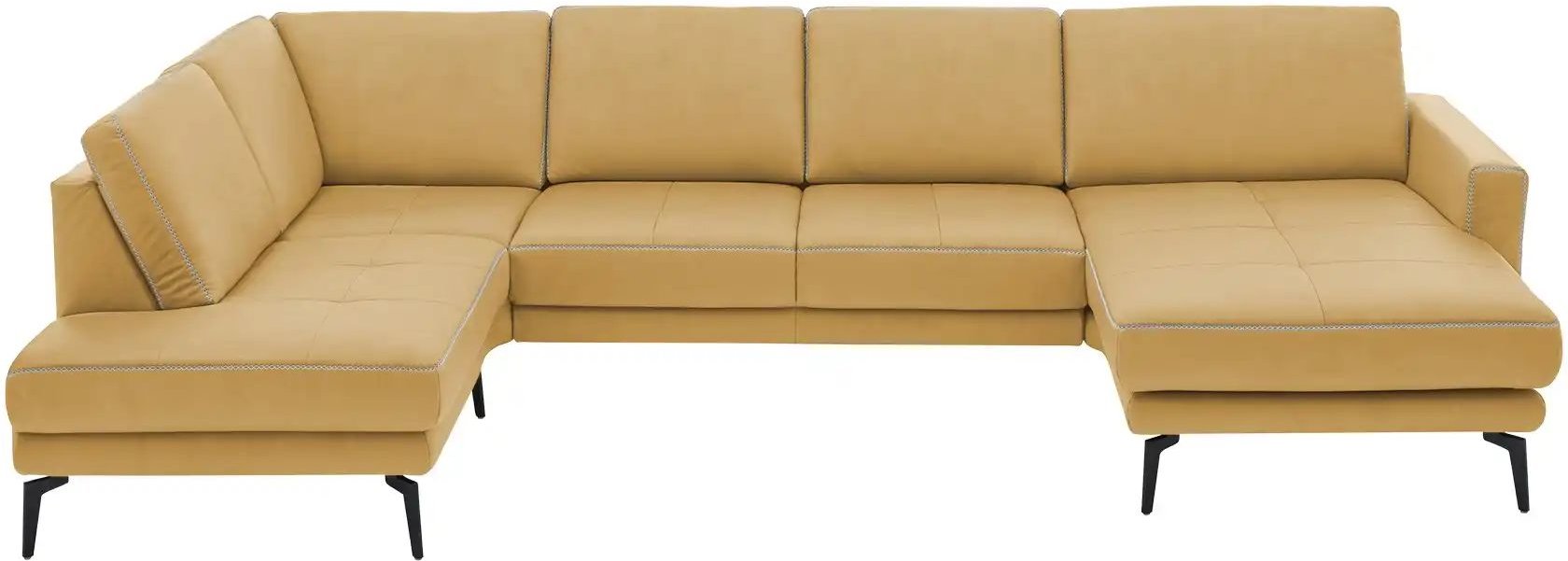 meinSofa Wohnlandschaft aus Mikrofaser Mike ¦ rot ¦ Maße (cm): B: 327 H: 86 T: 180.0 Polstermöbel > Sofas > Wohnlandscha...