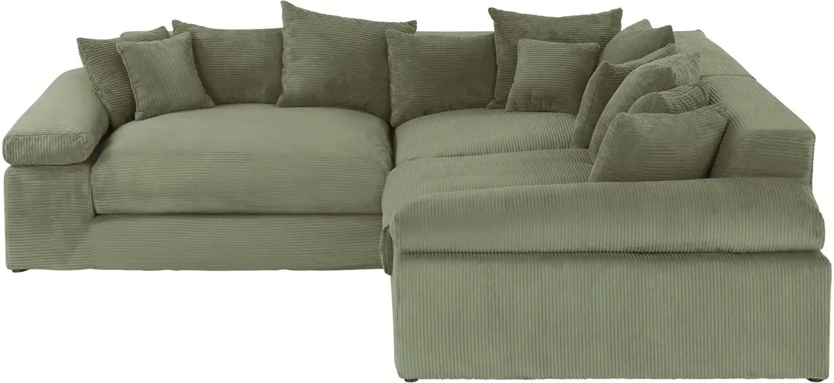 smart Ecksofa  Lianea ¦ grün ¦ Maße (cm): B: 278 H: 86 T: 278.0 Polstermöbel > Sofas > Ecksofas - Höffner