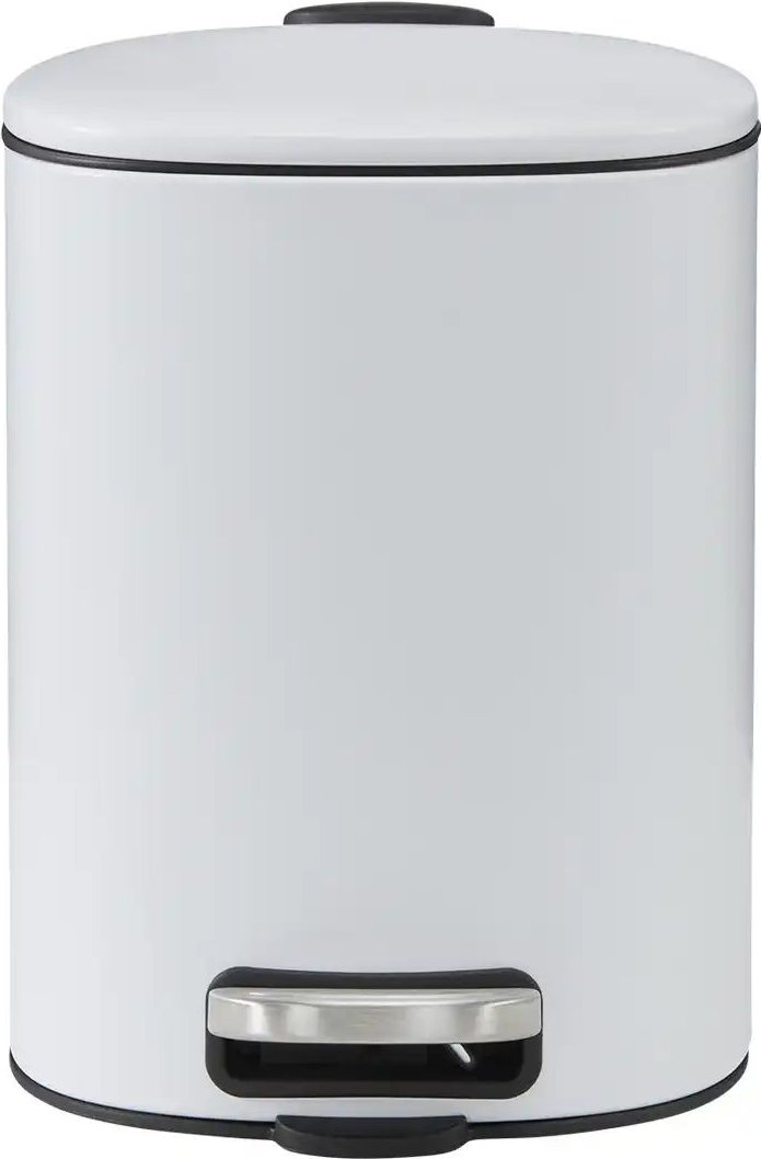 KHG Treteimer eckig ¦ weiß ¦ Maße (cm): B: 25,2 H: 27 T: 20.0 Küchenzubehör & Helfer > Abfallbehälter - Höffner