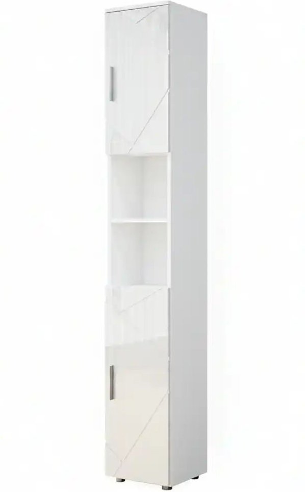 Hochschrank ¦ weiß ¦ Maße (cm): B: 30 H: 192 Schränke > Badschränke > Bad-Hochschränke - Höffner