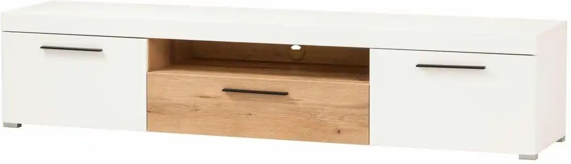 Lowboard Sines ¦ weiß ¦ Maße (cm): B: 205 H: 44 T: 45.0 Kommoden & Sideboards > Lowboards - Höffner