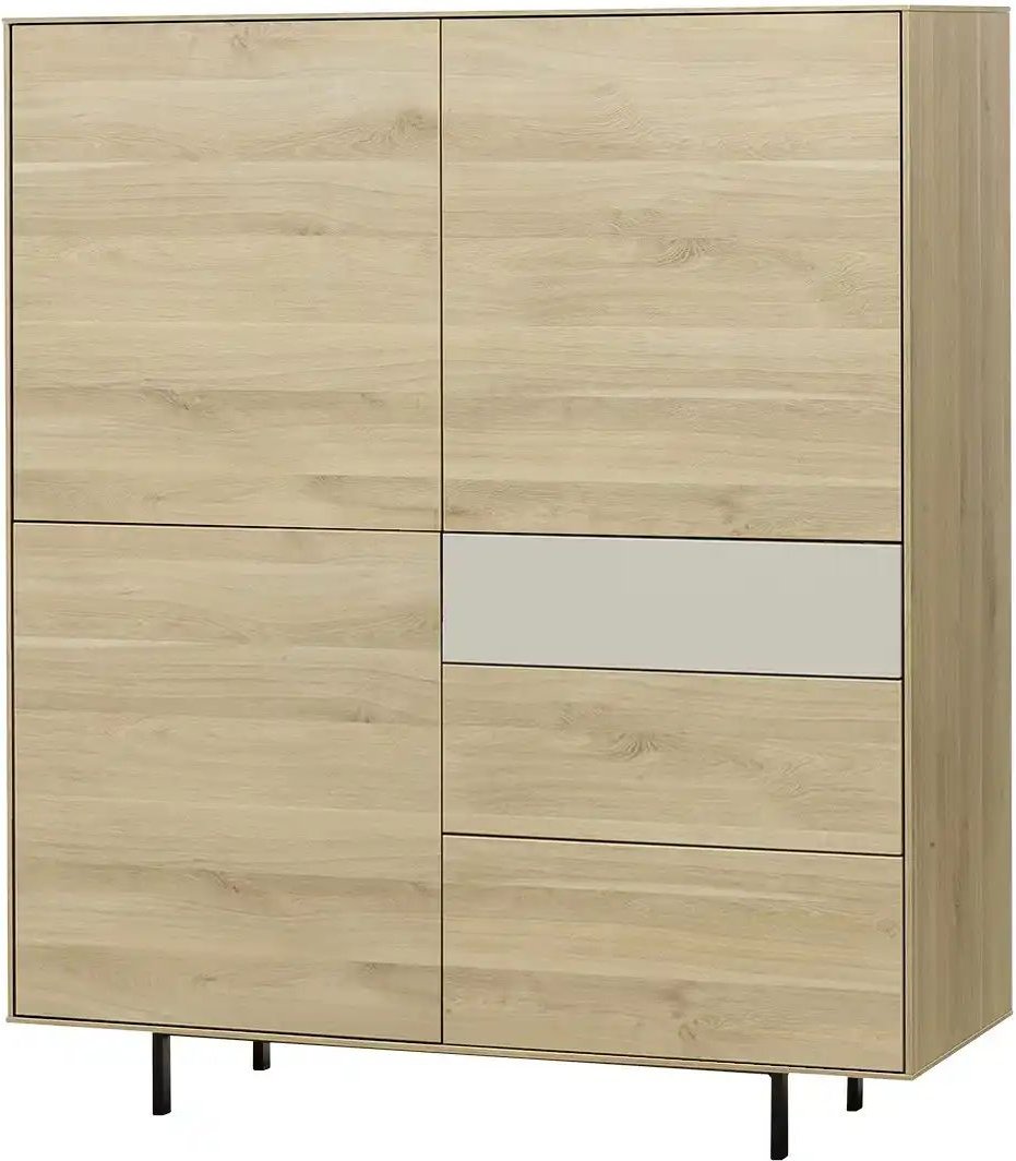uno Schrank Famous ¦ holzfarben ¦ Maße (cm): B: 120 H: 142 T: 45.0 Kommoden & Sideboards > Highboards - Höffner