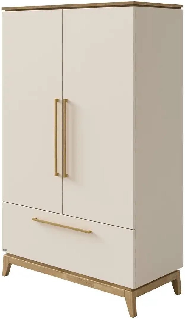 PAIDI Kleiderschrank Stiene ¦ beige ¦ Maße (cm): B: 123,3 H: 200 T: 57.2 Baby > Babymöbel > Babykleiderschränke - Höffn...