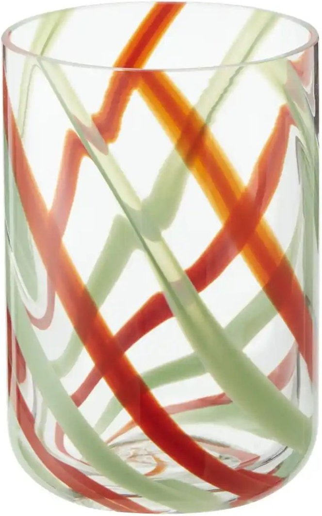 HOME STORY Vase   ¦ mehrfarbig ¦ Glas ¦ Maße (cm): H: 19  Ø: 13.5 Weihnachten - Höffner