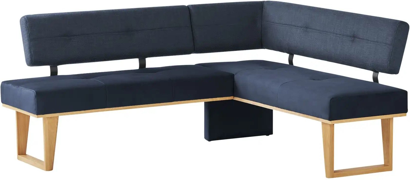 Woodford Eckbank massiv Scala ¦ blau ¦ Maße (cm): H: 85 Bänke > Eckbänke - Höffner