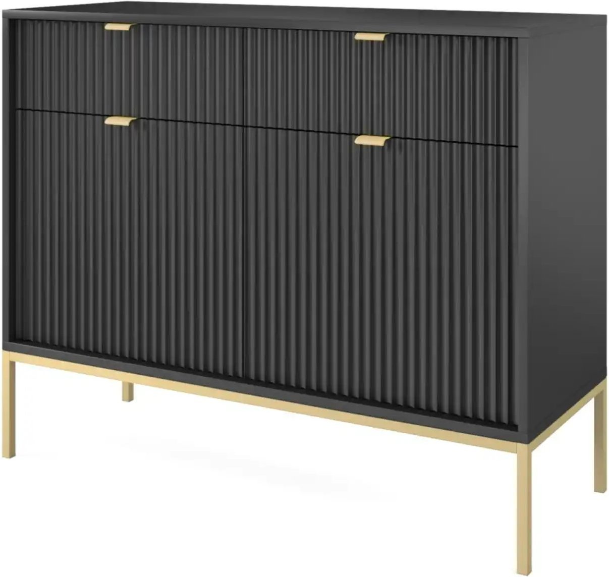 Selsey Sideboard Vellore ¦ schwarz ¦ Maße (cm): B: 104 H: 83 Kommoden & Sideboards > Sideboards - Höffner