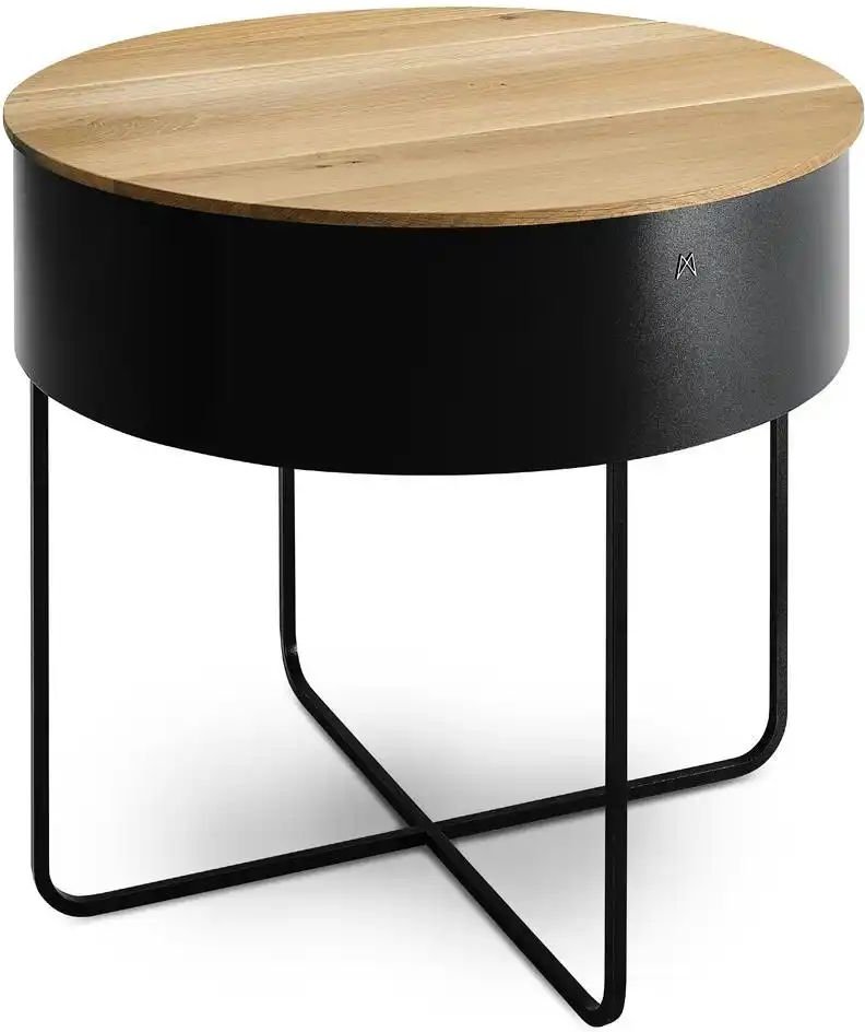 Couchtisch ¦ schwarz ¦ Maße (cm): B: 58 H: 53 Tische > Couchtische > Couchtische rund - Höffner