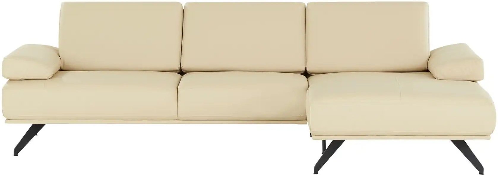SOHO Ecksofa Gemma ¦ creme ¦ Maße (cm): B: 282 H: 84 T: 166.0 Polstermöbel > Sofas > 3-Sitzer - Höffner